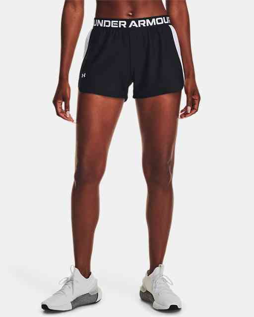 Women's UA Play Up Side Stripe Shorts