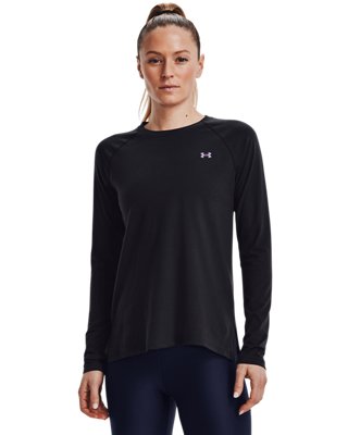 Women's UA Branded Long Sleeve, Purple, pdpZoomDesktop image number 0