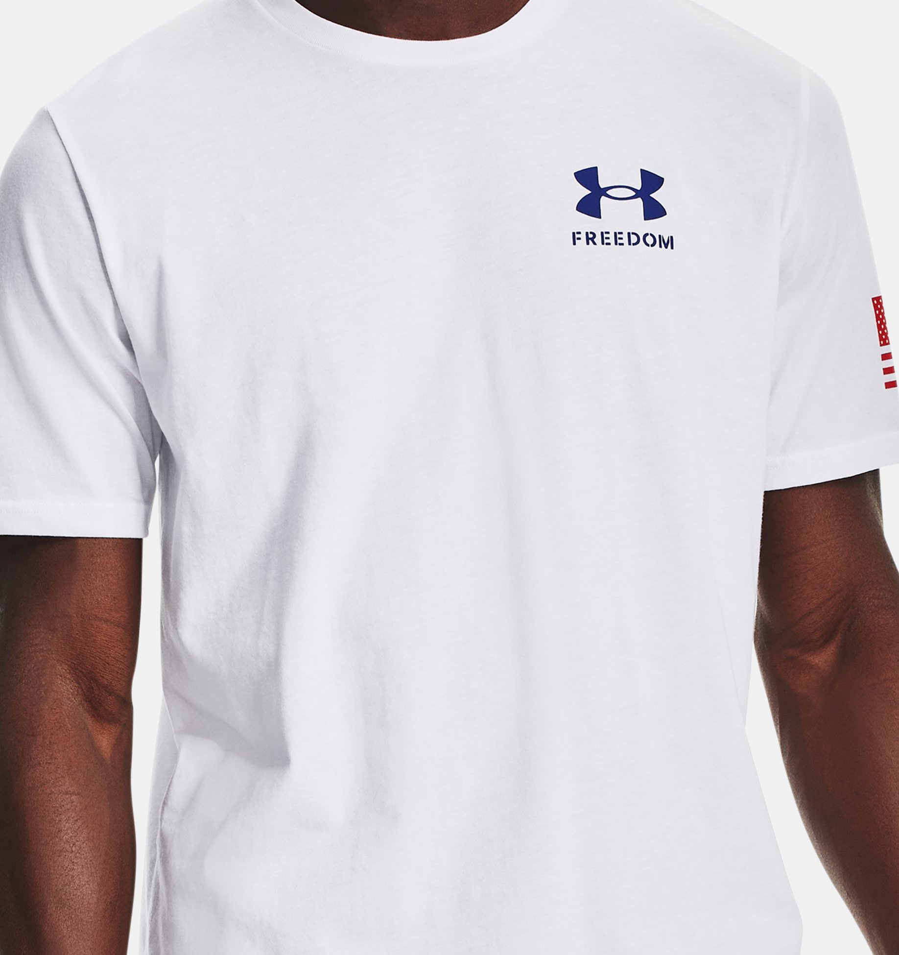 PapoeaNieuwGuinea steen Ochtend gymnastiek Men's UA Freedom Flag T-Shirt | Under Armour