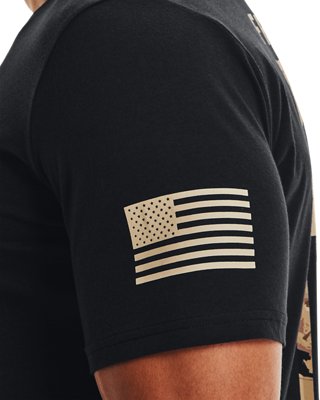 under armour american flag polo