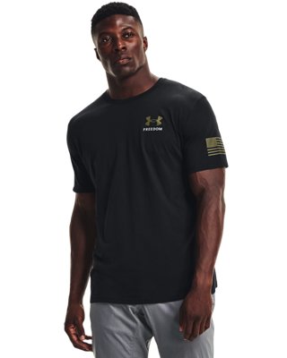 Under Armour New Freedom Banner Tee — 001-BLK