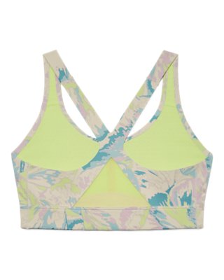 Sujetador Deportivo Estampado UA RUSH&trade; SmartForm Mid para Mujer, Brown, pdpMainDesktop image number 10