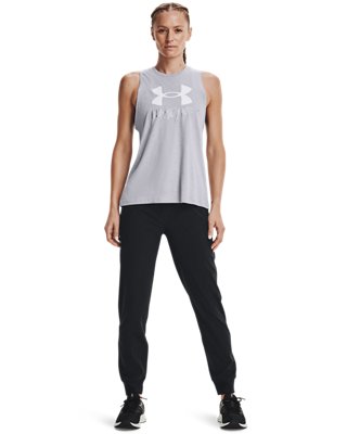 Women's UA Armour Sport Woven Wordmark Pants Under Armour TH