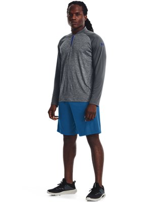 Men's UA Tech™ 2.0 ¼ Zip, Gray, pdpMainDesktop image number 2