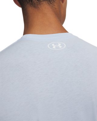 UA Left Chest Lockup, Blue, pdpMainDesktop image number 2