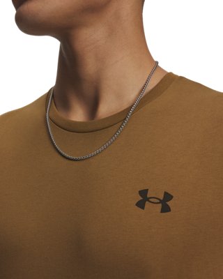 UA Left Chest Lockup, Brown, pdpMainDesktop image number 2