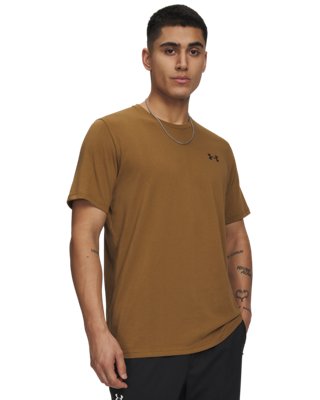 UA Left Chest Lockup, Brown, pdpMainDesktop image number 0