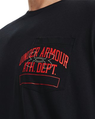 Men's UA Athletic Department Pocket T-Shirt image number 3