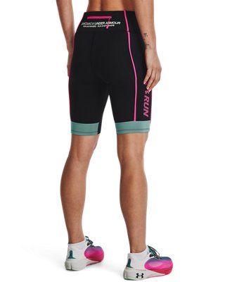 กางเกงรัดรูปขาสั้น UA Run Anywhere สำหรับผู้หญิง image number 1
