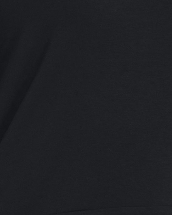 Damen UA Rival Oberteil aus French Terry mit Rundhalsausschnitt, Black, pdpMainDesktop image number 0
