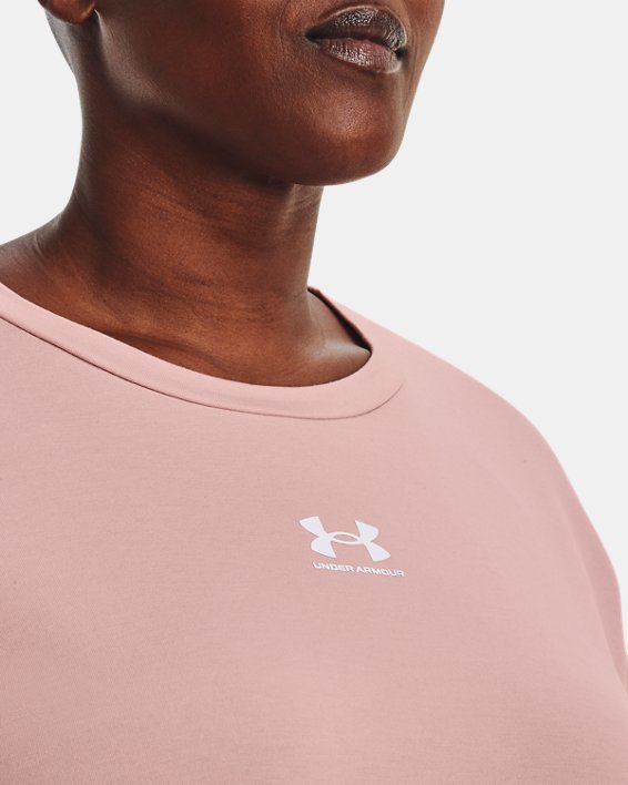Under Armour Women's UA Rival Terry Crew. 4