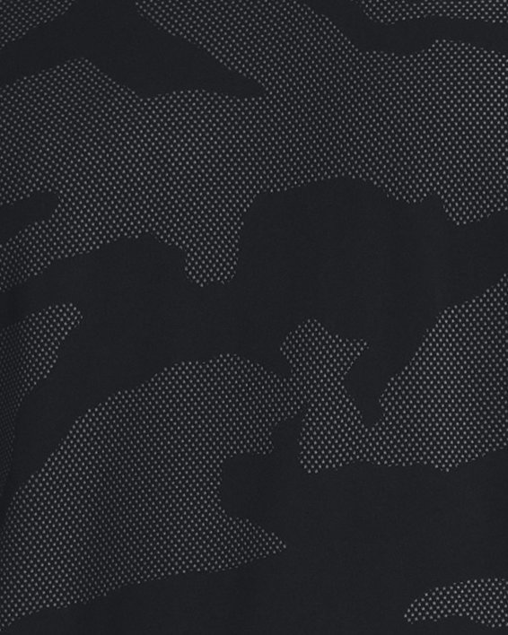 Under Armour Men's Velocity Jacquard Short Sleeve - Black, Xxl