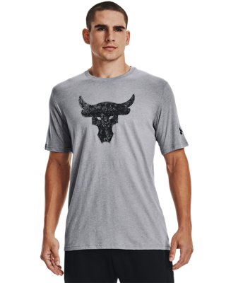 Under Armour ザロック Project Rock Brahma Bull Men's Short Sleeve | Under Armour