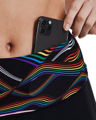 Women's HeatGear&reg; Pride Bike Shorts image number 3