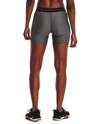 Shorts HeatGear&reg; Middy para mujer, Gray, pdpMainDesktop image number 1