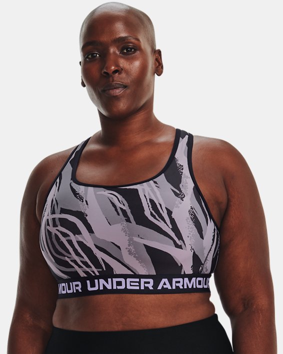 Under Armour - Women's Armour® Mid Crossback Printed Sports Bra