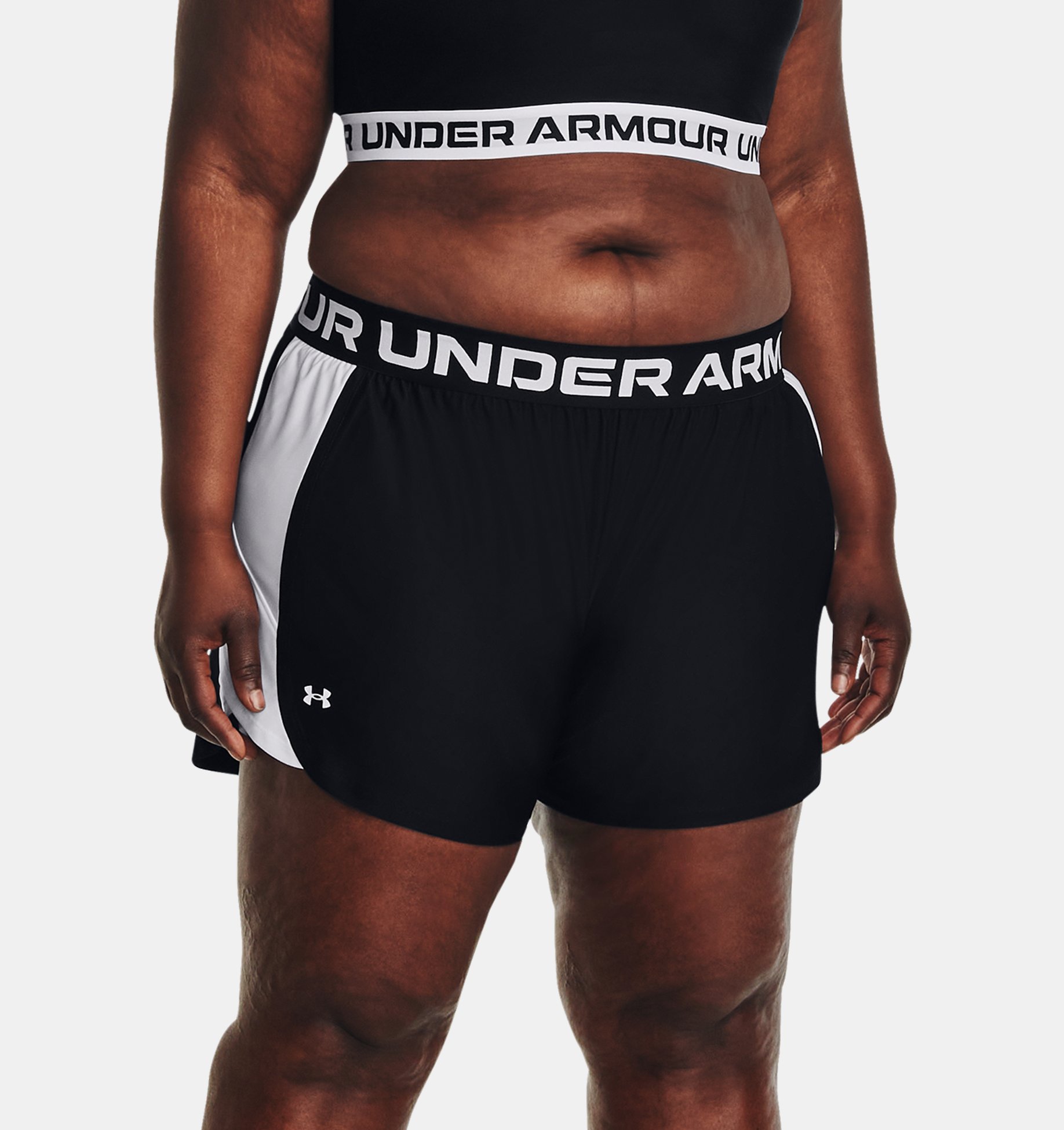 UA Play Up Side Stripe Shorts | Under Armour
