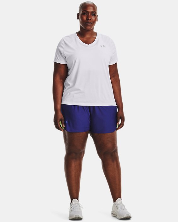 Women's UA Play Up Side Stripe Shorts