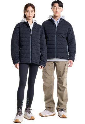 APAC M 라이트 다운 재킷(후드 없음) image number 2