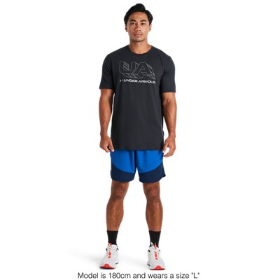 Men's UA Graphic Cotton T-Shirt image number 2