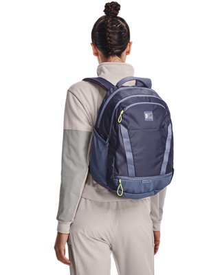 Mochila UA Hustle Signature para mujer, Gray, pdpMainDesktop image number 7