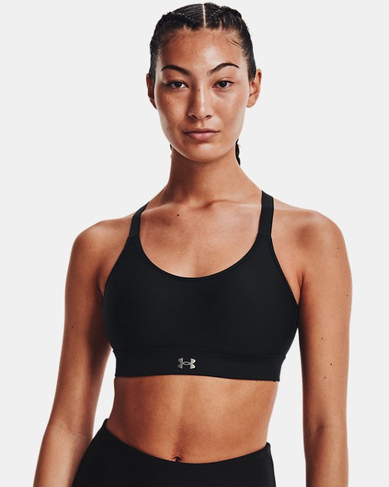 Under Armour Compression Sports Bra Womens Small UA Iso Chill Mid