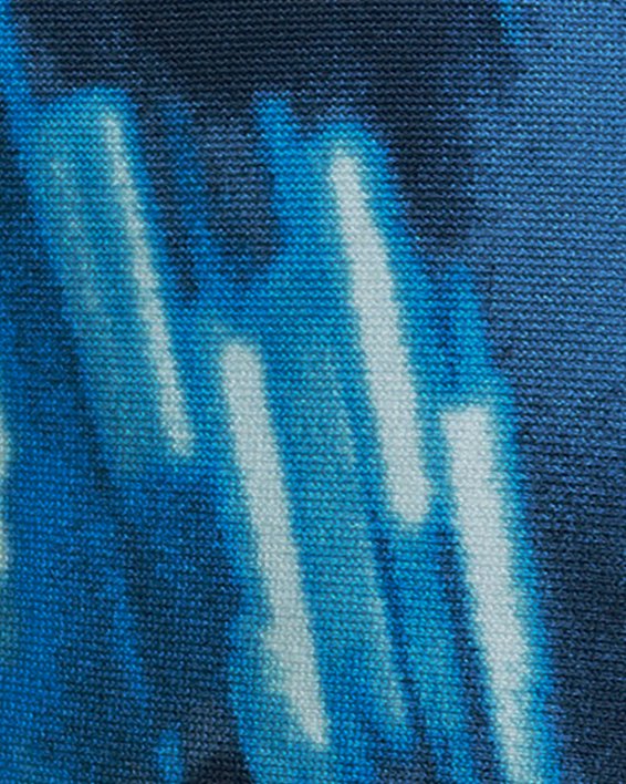 Sujetador deportivo UA Continuum Mid Printed para mujer, Blue, pdpMainDesktop image number 8