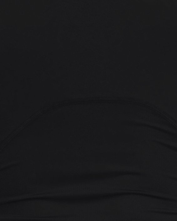 Men's HeatGear® Compression Mock Short Sleeve, Black, pdpMainDesktop image number 1