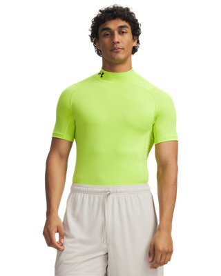 HeatGear® Compression Men's Mock Short Sleeve