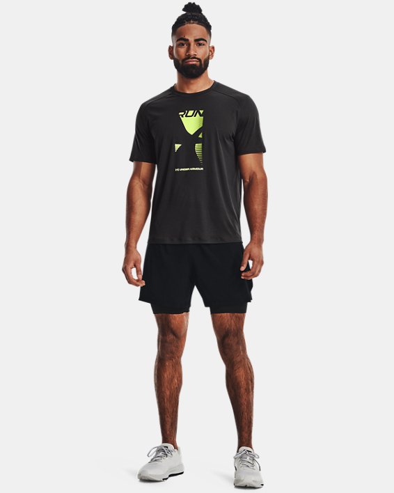 Under Armour Men's UA CoolSwitch Run Graphic Short Sleeve. 3