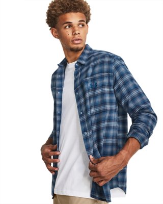 Men's UA Tradesman Flex Flannel Long Sleeve | Under Armour
