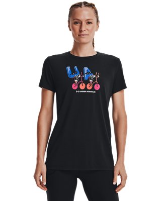 여성 UA 바이킹 일러스트레이션 반팔