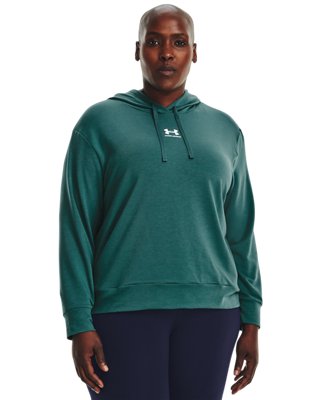 Under Armour Women's UA Rival Terry Hoodie Coastal