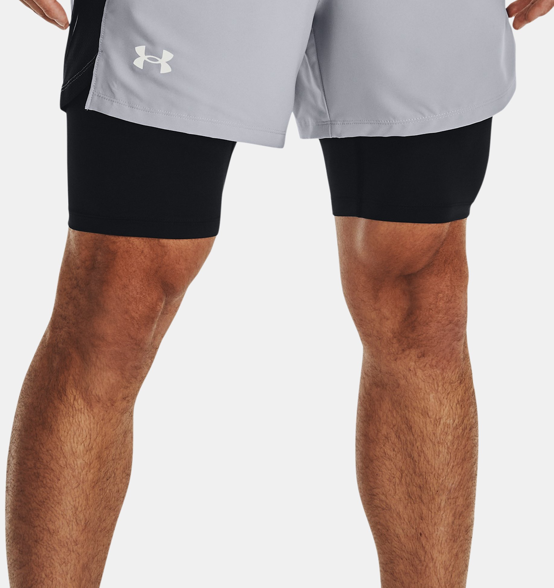 NEW Under Armour Men’s Speedpocket Running Shorts With Mesh Liner - Size 2XL