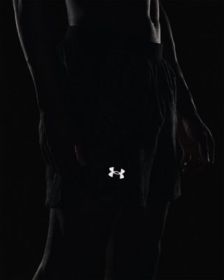 男士UA Launch SW 5英寸印花短褲 image number 3