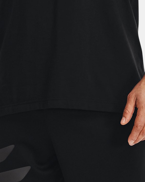 Men's Curry Rule Of 3 Short Sleeve in Black image number 2
