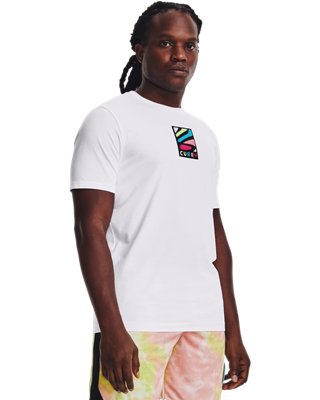 남성 커리 멀티컬러 로고 반팔 image number 0