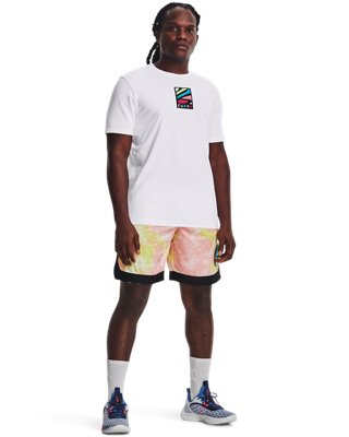 남성 커리 멀티컬러 로고 반팔 image number 2