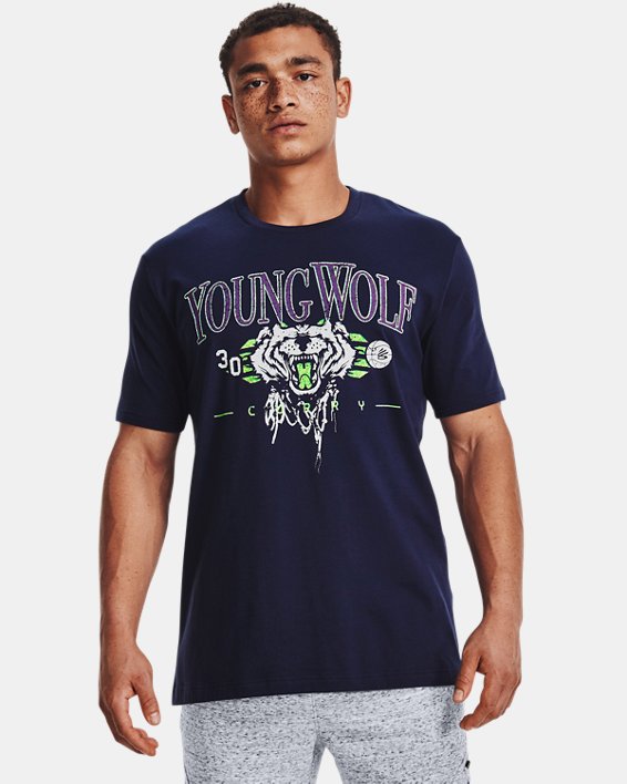 Under Armour Men's Curry Young Wolf Short Sleeve. 1