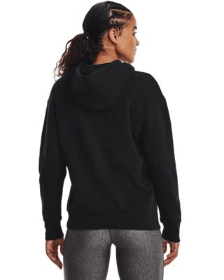 UA Essential Fleece, Black, pdpMainDesktop image number 1