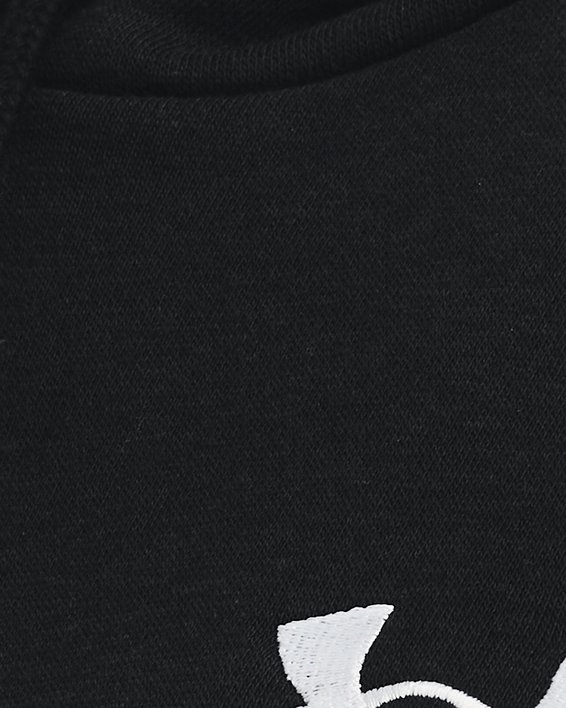 Dameshoodie UA Essential Fleece, Black, pdpMainDesktop image number 3