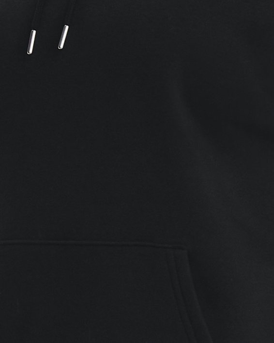 Women's UA Essential Fleece Hoodie in Black image number 0