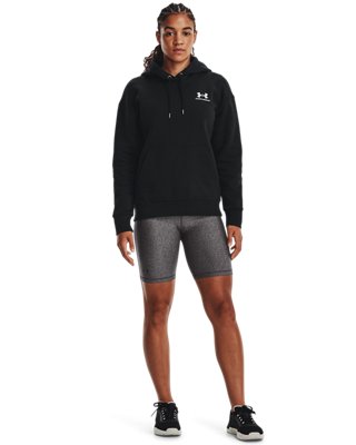 UA Essential Fleece, Black, pdpMainDesktop image number 2