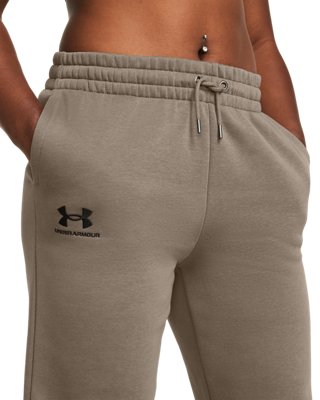 Discount under armour logo fleece joggers ladies Free Shipping