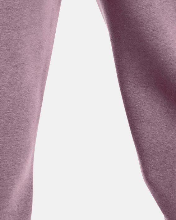 Jogger de tejido Fleece UA Essential para mujer, Purple, pdpMainDesktop image number 1