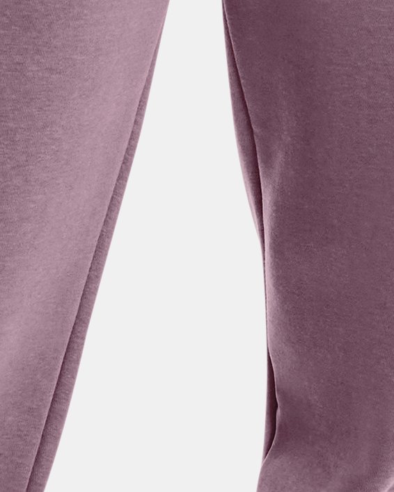 Pantalon de jogging UA Essential Fleece pour femme, Purple, pdpMainDesktop image number 0