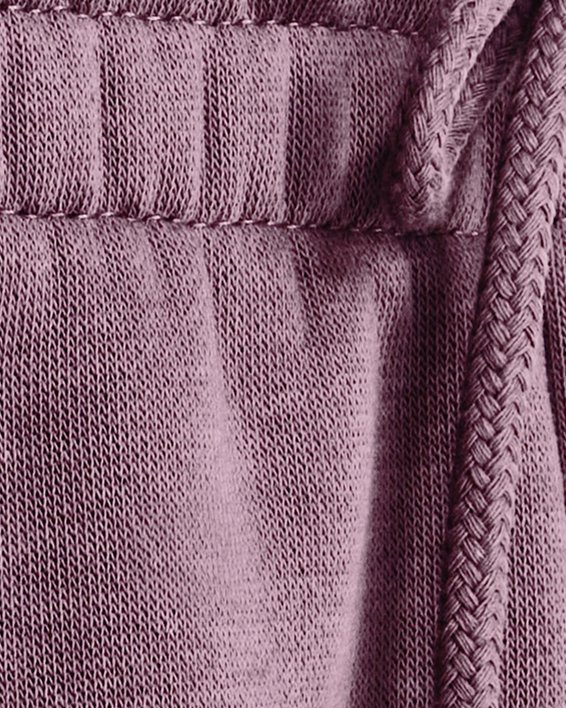 Under Armour Sudadera con Capucha Mujer - UA Essential Fleece Oversize -  Misty Purple/Blanco