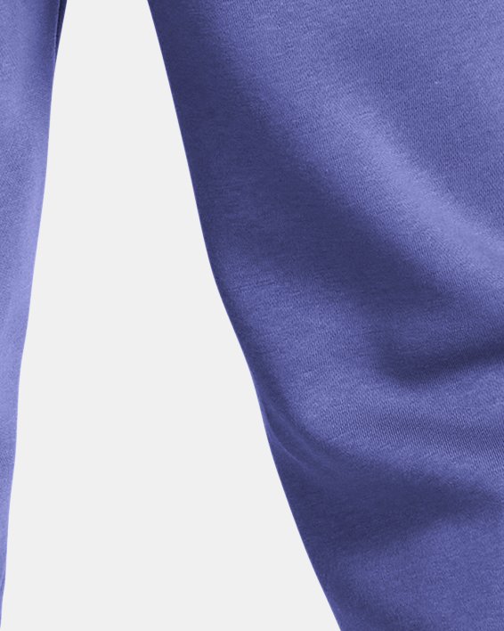 Women's UA Icon Fleece Joggers, Purple, pdpMainDesktop image number 1