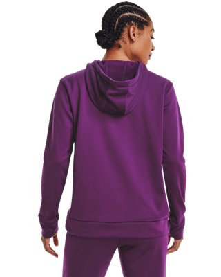 Sudadera con Capucha Armour Fleece&reg; Script para Mujer, Purple, pdpMainDesktop image number 1