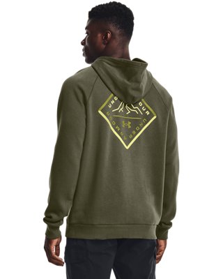 Men's UA Rival Fleece Mountain Hoodie | Under Armour